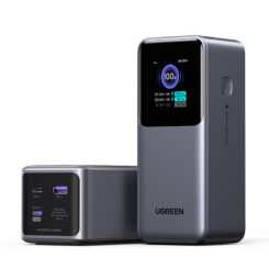 Ugreen 20000mAh 130W Fast Charging Powerbank Lithium Grijs - Afbeelding 3