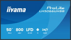 iiyama LH5066UHSB-B1AG beeldkrant Digitale signage flatscreen 127 cm (50") LCD Wifi 800 cd/m² 4K Ultra HD Zwart Type processor Android 24/7