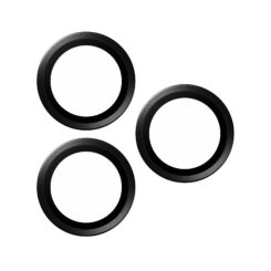 PanzerGlass ® Hoops® Titanium Camera Lens Protector Black iPhone 15 Pro | 15 Pro Max Doorzichtige schermbeschermer Apple 1 stuk(s) - Afbeelding 5