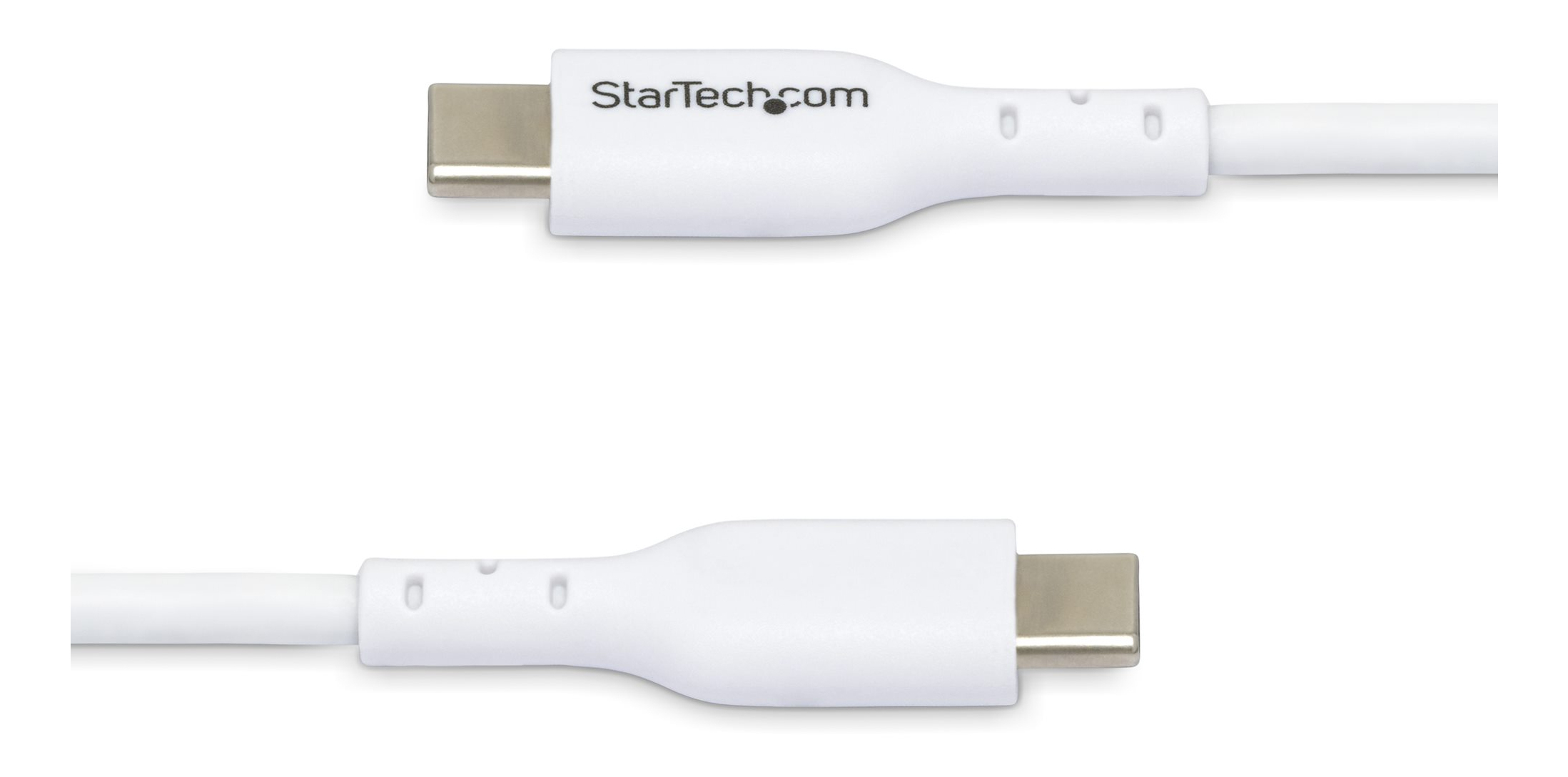 StarTech.com 2m USB-C Laadkabel, Charge & Sync, 60W (3A) PD, USB 2.0, Laptop Type C Laadkabel - Witte USB-C Oplaadkabel - Afbeelding 5