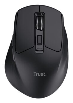 Trust Niven Draadloze Muis - Multi-device muis – USB en Bluetooth verbinding – 3200 DPI – Zwart