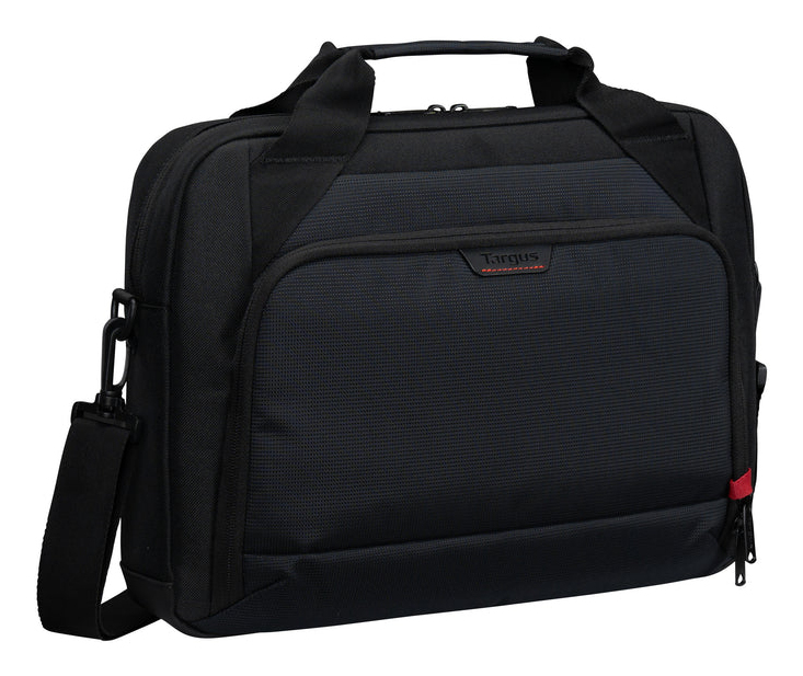 Targus EcoSmart 35,6 cm (14") Aktetas Zwart, Rood - Afbeelding 3