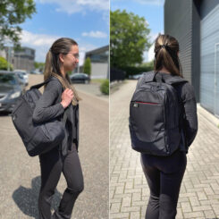 ACT Suburb rugzak voor laptops tot 15,6", gemaakt van gerecyclede plastic flessen - Afbeelding 4