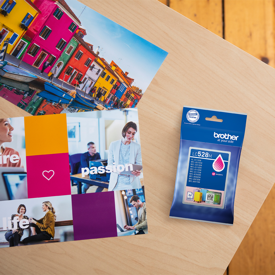 Brother LC528M inktcartridge 1 stuk(s) Origineel Magenta - Afbeelding 5