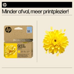 HP 937e EvoMore originele gele inktcartridge - Afbeelding 5