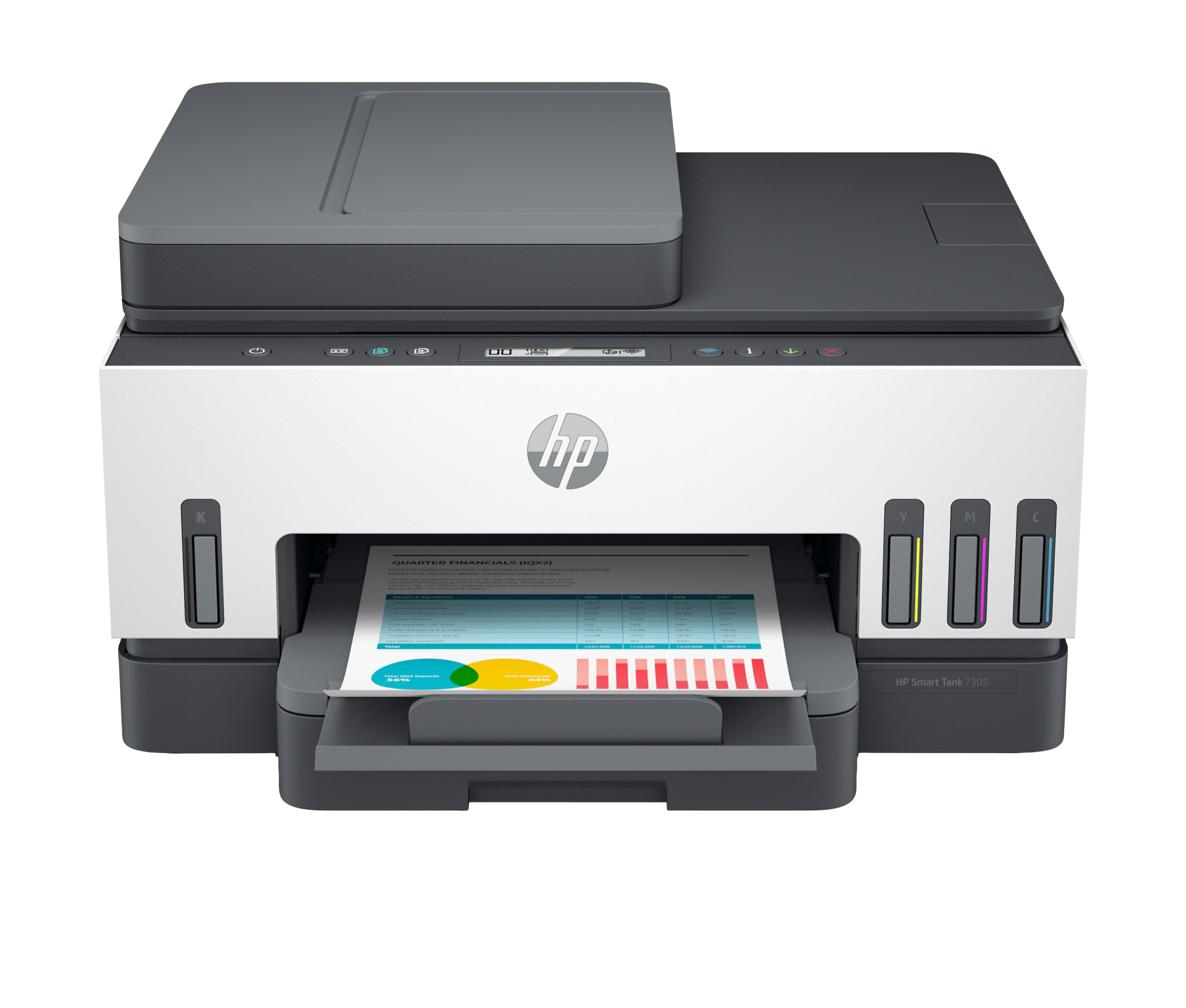 HP Smart Tank 7305 Draadloos All-in-One Kleur Printer, Dubbelzijdig printen; Kopieerapparaat, Scanner - Afbeelding 2