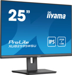 iiyama ProLite XUB2595WSU-B5 computer monitor 63,5 cm (25") 1920 x 1200 Pixels WUXGA LED Zwart - Afbeelding 2