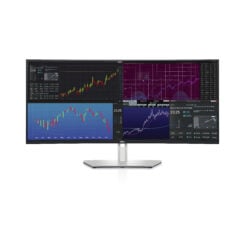 DELL UltraSharp U3824DW computer monitor 95,2 cm (37.5") 3840 x 1600 Pixels Wide Quad HD+ LCD Zwart, Zilver - Afbeelding 3