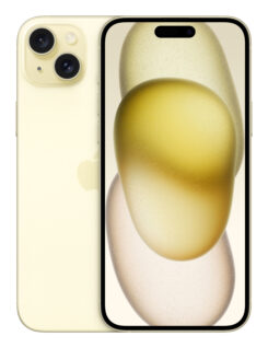 Forza Refurbished Apple iPhone 15 Plus 5G 128GB Refurbished als nieuw Yellow