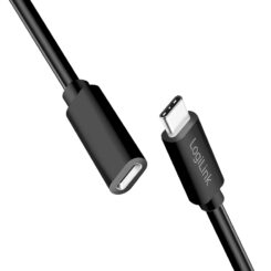 LogiLink CU0210 USB-kabel USB 2.0 1 m USB C 480 Gbit/s 100 W Zwart - Afbeelding 3