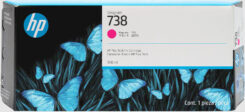 HP 738 300 ml magenta inktcartridge voor DesignJet - Afbeelding 2