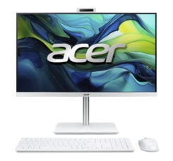 Acer Aspire C24-A WI5418 NL Intel Core 5 120U 60,5 cm (23.8") 1920 x 1080 Pixels Alles-in-één-pc 16 GB DDR5-SDRAM 1 TB SSD Windows 11 Home Wi-Fi 6 (802.11ax) Wit