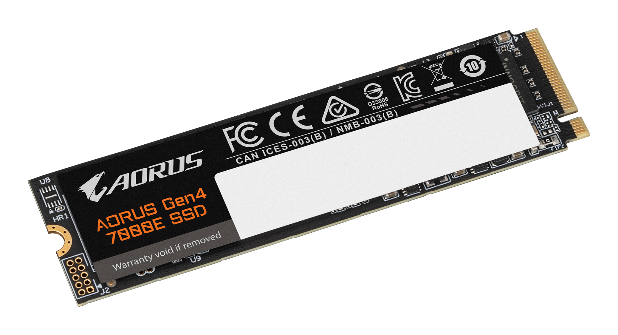 GIGABYTE AORUS Gen4 7000E 1 TB M.2 PCI Express 4.0 NVMe 3D TLC NAND - Afbeelding 3