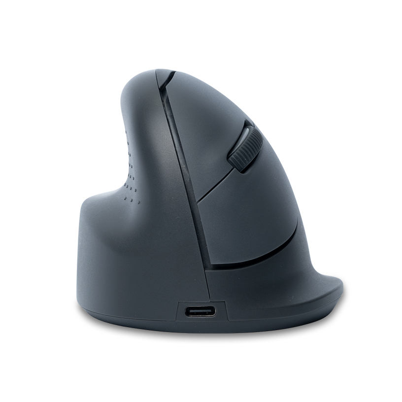 R-Go Tools Verticale muis R-Go HE Basic, ergonomische muis, medium (handlengte 165-185mm), linkshandig, Bluetooth - Afbeelding 3