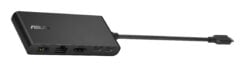 ASUS Dual 4K USB-C Dock DC201 Bedraad USB 3.2 Gen 2 (3.1 Gen 2) Type-C Zwart