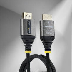 StarTech.com 50cm Premium Gecertificeerde High Speed HDMI Kabel, Ultra Flexibele Gevlochten High Flex HDMI Kabel, 4K 60Hz / 1440p 144Hz met HDR10 / ARC, 18Gbps - Afbeelding 5