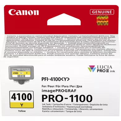 Canon LUCIA PRO II inktcartridge 1 stuk(s) Origineel Normaal rendement Geel - Afbeelding 3