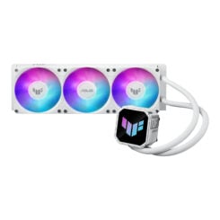 ASUS TUF Gaming LC III 360 ARGB White Edition Computer behuizing Alles-in-één vloeistofkoeler 12 cm Wit - Afbeelding 5