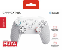 Trust GXT 1246W Muta Gamecontroller - Bluetooth gamecontroller – Voor Nintendo Switch – Oplaadbaar – Wit - Afbeelding 5