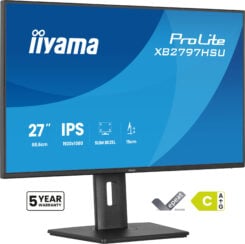 iiyama ProLite XB2797HSU-B1 computer monitor 68,6 cm (27") 1920 x 1080 Pixels Full HD LED Zwart - Afbeelding 2