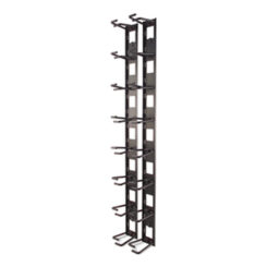 APC Verticale kabelorganizer, 8 kabelringen, nul U - Afbeelding 2