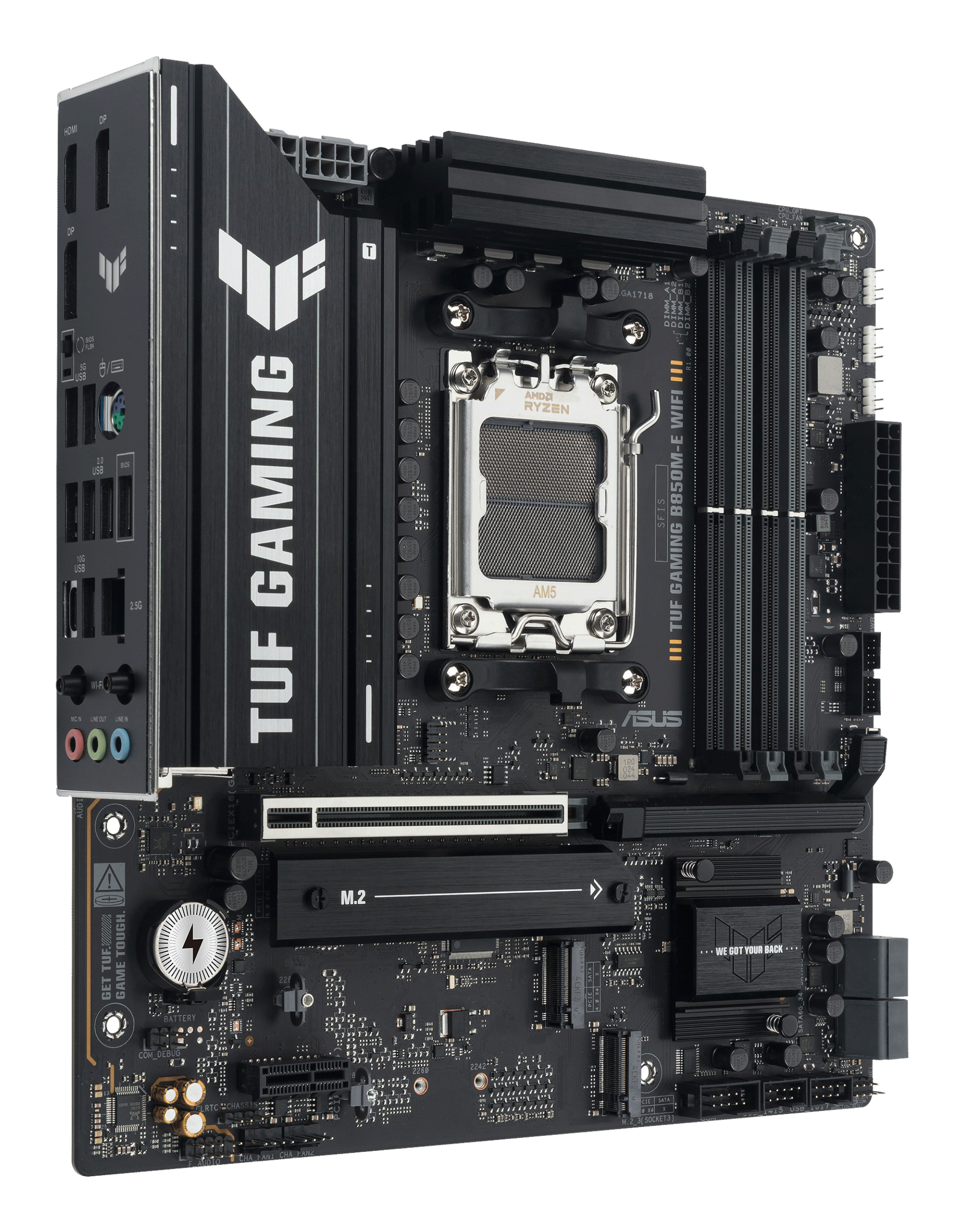 ASUS TUF GAMING B850M-E WIFI AMD B850 Socket AM5 micro ATX - Afbeelding 5