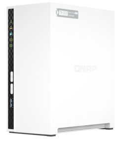 QNAP TS-233 data-opslag-server NAS Tower ARM Cortex-A55 2 GB 0 TB QNAP QTS Wit - Afbeelding 6