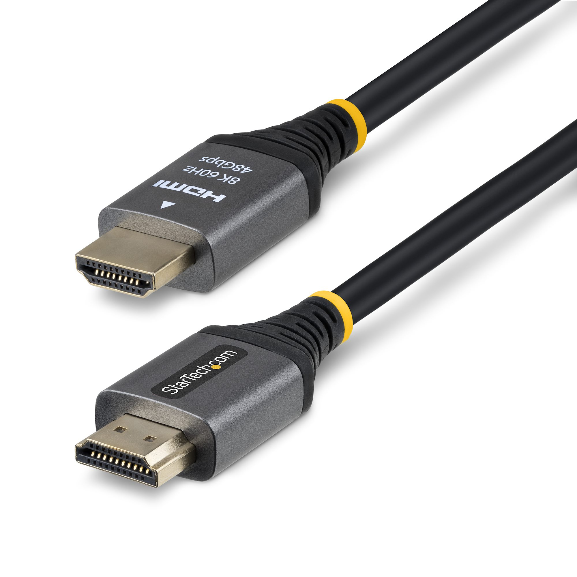 StarTech.com 30cm Gecertificeerde Ultra High Speed HDMI Kabel, 8K 60Hz/4K 120Hz, HDMI 2.1, HDR10+/eARC, 48Gbps, 8K HDMI, Monitor/TV/Display, flexibele TPE-mantel - Afbeelding 3