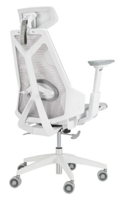ASUS ROG Destrier Ergo Core White PC-gamestoel Zitgedeelte van mesh Wit - Afbeelding 4
