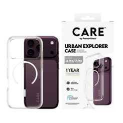 PanzerGlass CARE™ by ® Urban Explorer Case Transparent w. White MagSafe iPhone 2026 Pro | 17 Pro mobiele telefoon behuizingen Hoes Transparant - Afbeelding 3