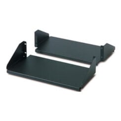 APC Plank met bevestiging aan twee zijden voor rack met 2 stijlen, 250 lbs, zwart