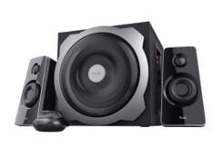 Trust Tytan 2.1 Luidsprekerset – 2.1‑luidsprekerset – subwoofer speakers – Bedrade bediening – Zwart