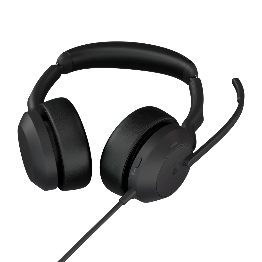 Jabra Evolve2 50 Headset Bedraad Hoofdband Kantoor/callcenter USB Type-C / USB Type-A Bluetooth Zwart - Afbeelding 3