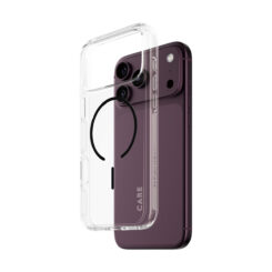 PanzerGlass CARE™ by ® Urban Explorer Case Transparent w. Black MagSafe iPhone 2026 Pro Max | 17 Pro Max mobiele telefoon behuizingen Hoes Transparant