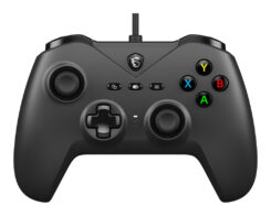 MSI FORCE GC200 game controller Zwart USB Gamepad Analoog/digitaal Android, PC