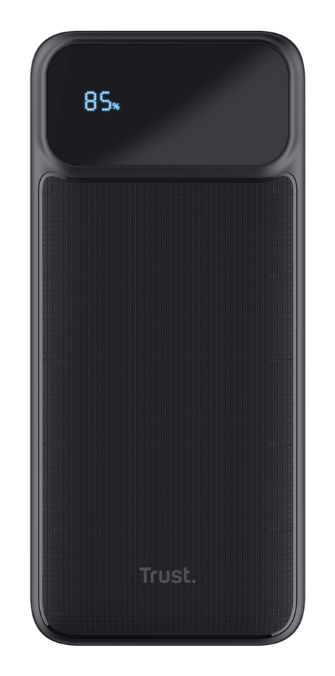 Trust Powerbank 20.000 mAh - Powerbank – 20W opladen – 20.000 mAh – Zwart - Afbeelding 4