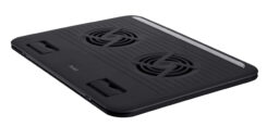 Trust Cyclone Laptop Cooling Stand - Laptopkoeler – 2 ventilatoren – Verstelbare hoek – Zwart - Afbeelding 5