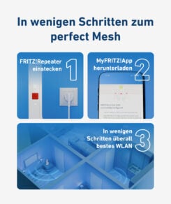 Mesh Set FRITZ!Mesh Wi-Fi Set 1700 3-pack - Afbeelding 5