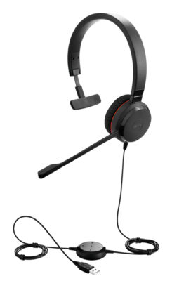 Jabra Evolve 30 II Headset Bedraad Hoofdband Kantoor/callcenter USB Type-C / USB Type-A Zwart - Afbeelding 4