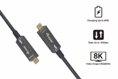 Equip 119467 USB-kabel USB 3.2 Gen 2 (3.1 Gen 2) 7,5 m USB C 10 Gbit/s 60 W Zwart - Afbeelding 5