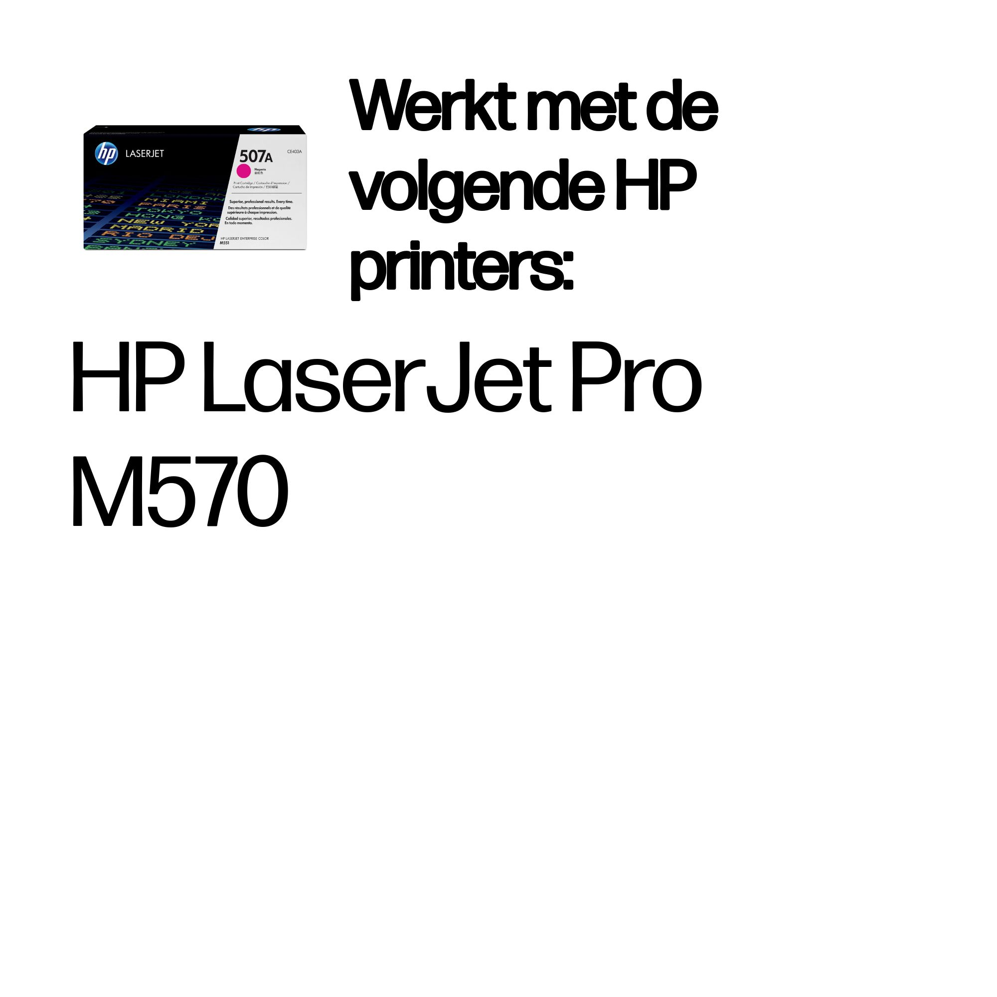 HP 507A originele magenta LaserJet tonercartridge - Afbeelding 3