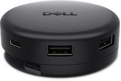 DELL DA326 Bedraad USB 3.2 Gen 1 (3.1 Gen 1) Type-C Zwart - Afbeelding 2