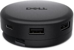 DELL DA326 Bedraad USB 3.2 Gen 1 (3.1 Gen 1) Type-C Zwart