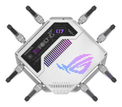 ASUS ROG Rapture GT-BE19000AI draadloze router 10 Gigabit Ethernet Tri-band (2,4 GHz / 5 GHz / 6 GHz) Wit - Afbeelding 5