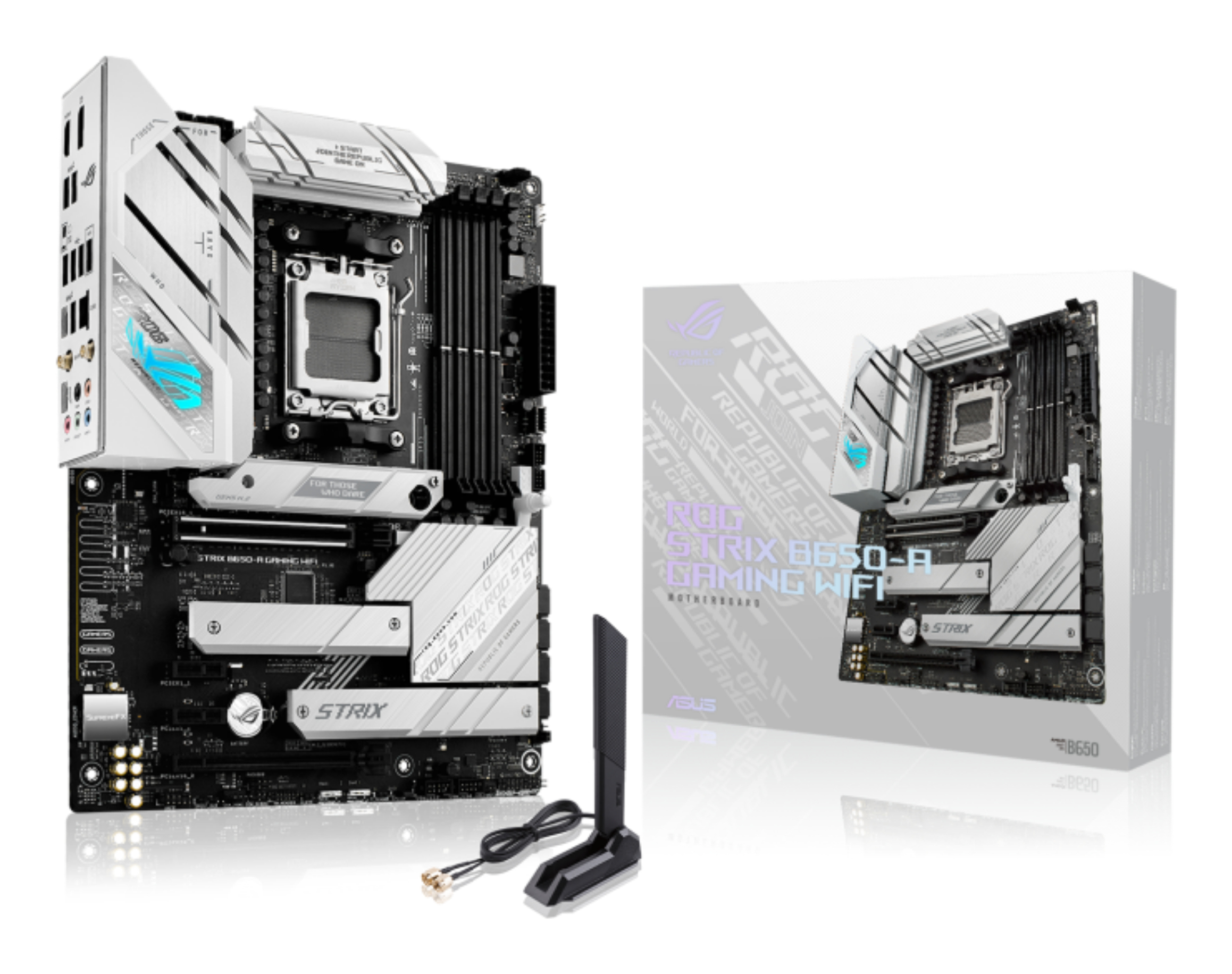 ASUS ROG STRIX B650-A GAMING WIFI AMD B650 Socket AM5 ATX - Afbeelding 2