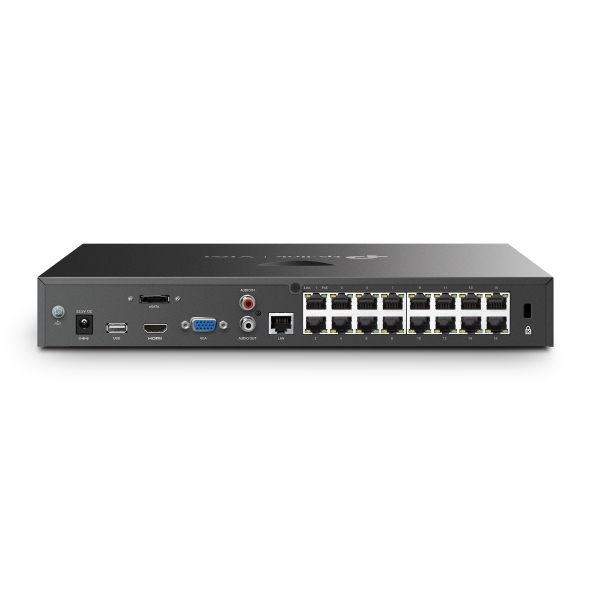 TP-Link VIGI NVR2016H-16MP Netwerk Video Recorder (NVR) Zwart - Afbeelding 4