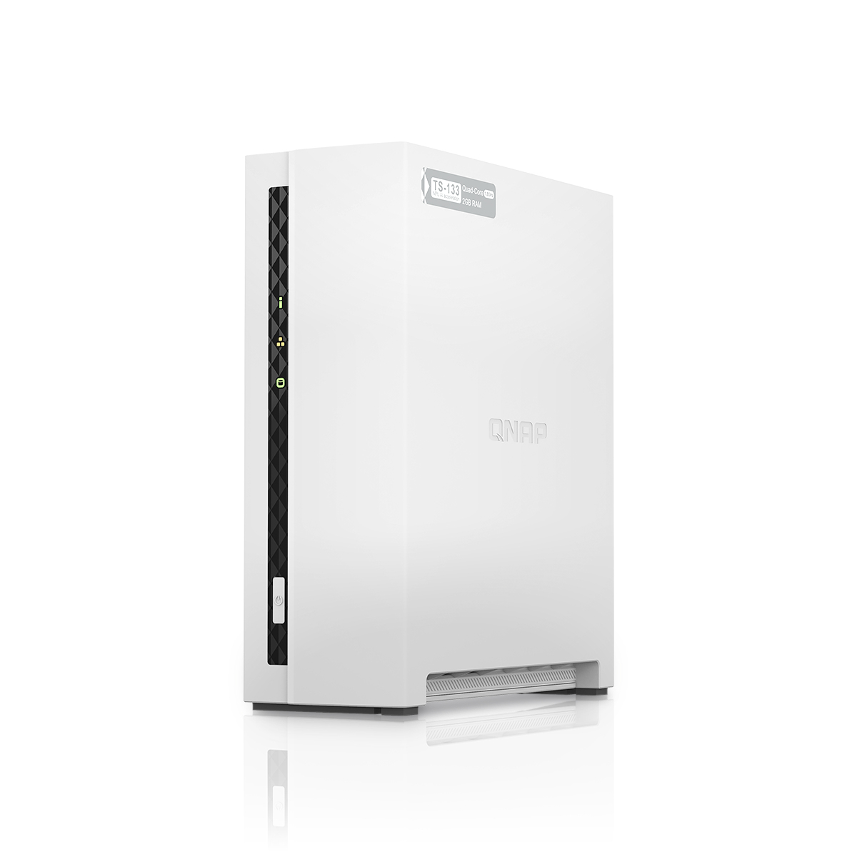 QNAP TS-133 data-opslag-server NAS Tower Cortex-A55 2 GB DDR4 0 TB QNAP Turbo System Wit - Afbeelding 3