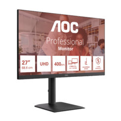 AOC E4 U27E4CV computer monitor 68,6 cm (27") 3840 x 2160 Pixels 4K Ultra HD LED Zwart - Afbeelding 4