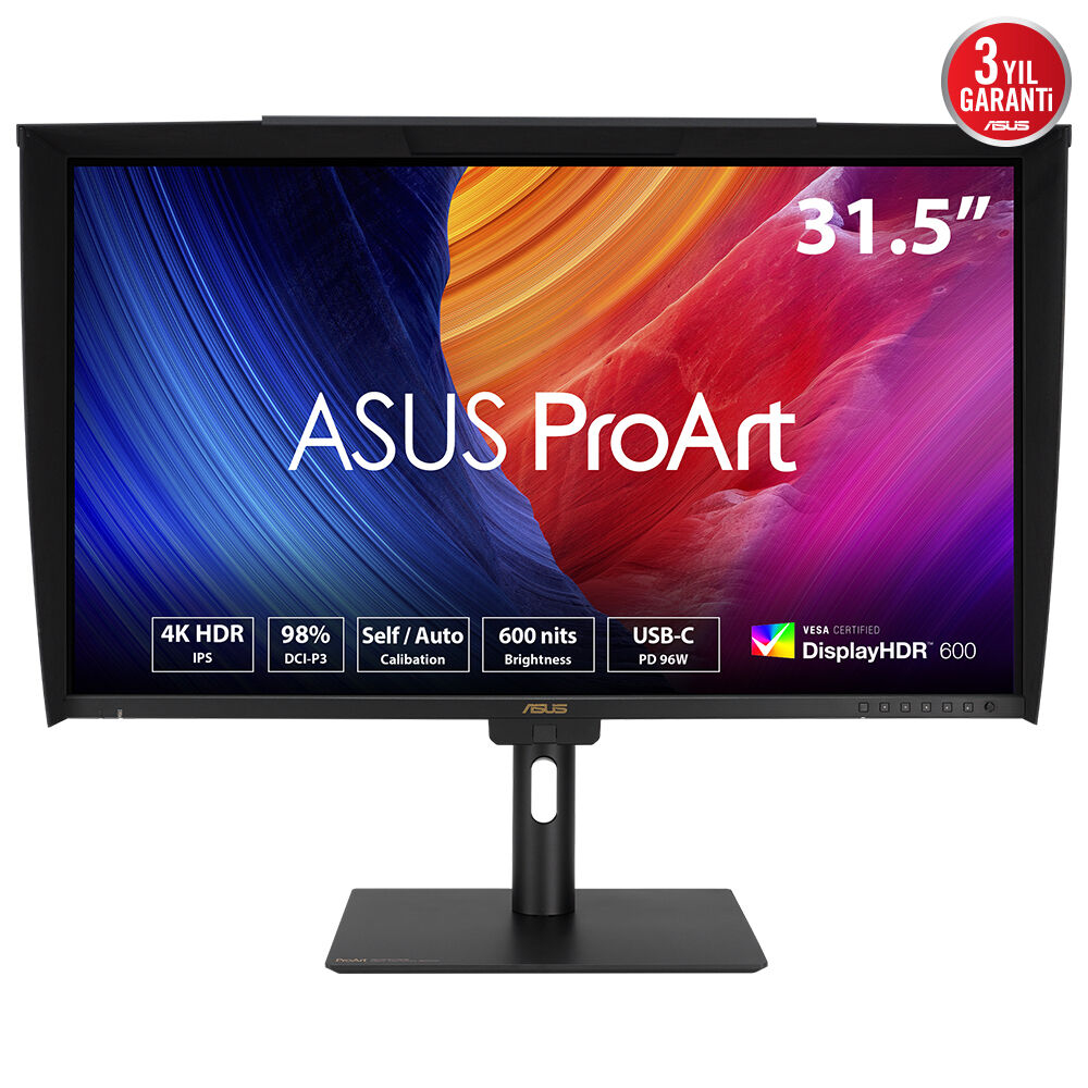 ASUS ProArt PA32UCE computer monitor 80 cm (31.5") 3840 x 2160 Pixels 4K Ultra HD LED Zwart - Afbeelding 4