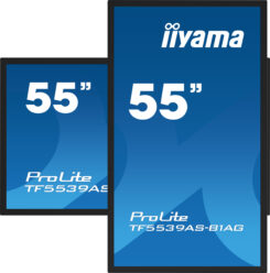 iiyama TF5539AS-B1AG beeldkrant Kiosk-ontwerp 138,7 cm (54.6") LED 435 cd/m² 4K Ultra HD Zwart Touchscreen Type processor Android 11 24/7 - Afbeelding 6